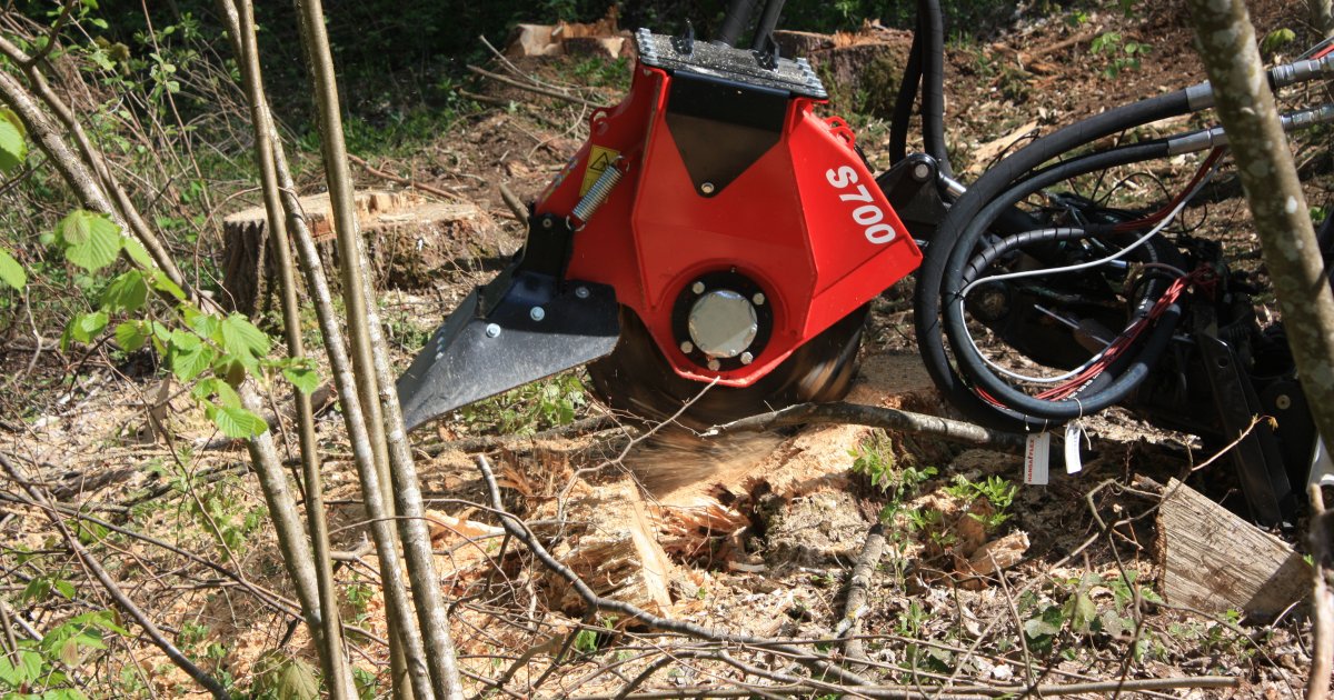 Stump grinder Beaver S700s - Prinoth